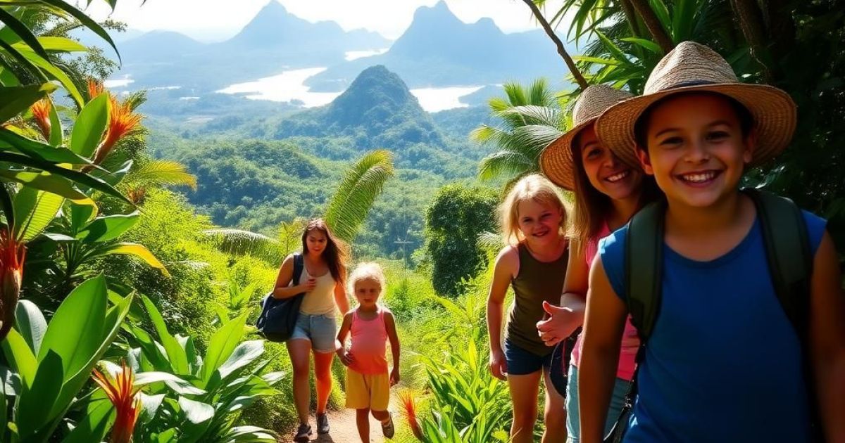 Conseils pratiques pour randonner avec des enfants en Guadeloupe